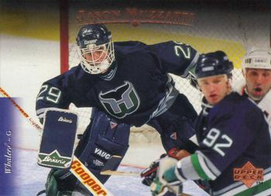 #491 Jason Muzzatti - Hartford Whalers - 1995-96 Upper Deck Hockey