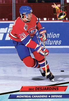 #104 Eric Desjardins - Montreal Canadiens - 1992-93 Ultra Hockey