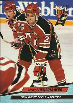 #116 Scott Niedermayer - New Jersey Devils - 1992-93 Ultra Hockey