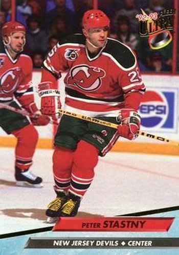 #118 Peter Stastny - New Jersey Devils - 1992-93 Ultra Hockey