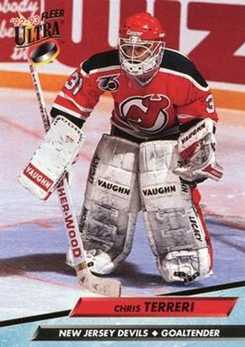 #120 Chris Terreri - New Jersey Devils - 1992-93 Ultra Hockey