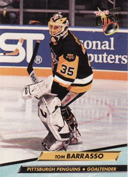 #162 Tom Barrasso - Pittsburgh Penguins - 1992-93 Ultra Hockey