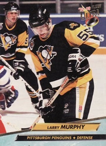 #167 Larry Murphy - Pittsburgh Penguins - 1992-93 Ultra Hockey