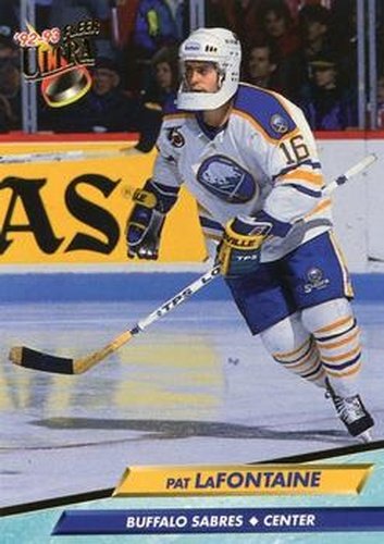 #16 Pat LaFontaine - Buffalo Sabres - 1992-93 Ultra Hockey