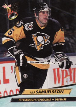 #170 Ulf Samuelsson - Pittsburgh Penguins - 1992-93 Ultra Hockey