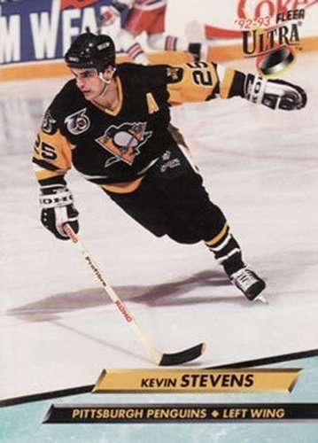 #171 Kevin Stevens - Pittsburgh Penguins - 1992-93 Ultra Hockey