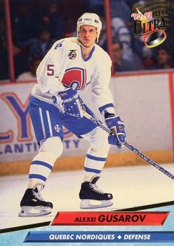 #173 Alexei Gusarov - Quebec Nordiques - 1992-93 Ultra Hockey