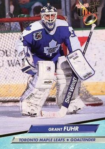 #210 Grant Fuhr - Toronto Maple Leafs - 1992-93 Ultra Hockey