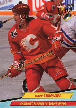 #22 Gary Leeman - Calgary Flames - 1992-93 Ultra Hockey