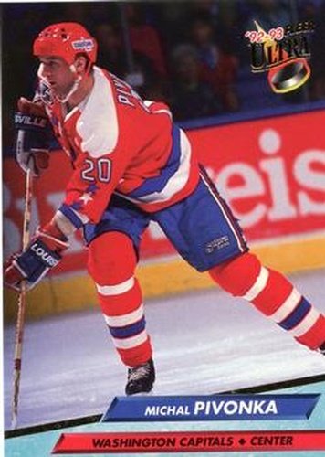 #237 Michal Pivonka - Washington Capitals - 1992-93 Ultra Hockey