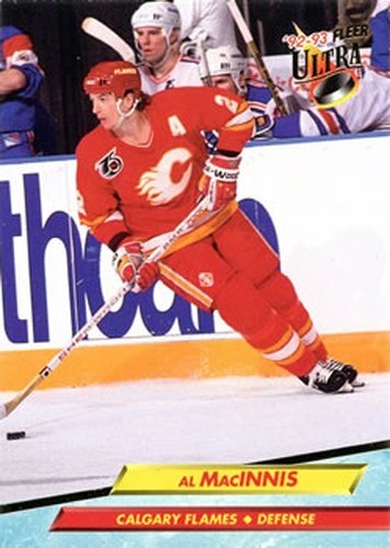 #23 Al MacInnis - Calgary Flames - 1992-93 Ultra Hockey