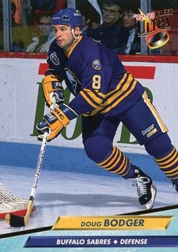 #258 Doug Bodger - Buffalo Sabres - 1992-93 Ultra Hockey