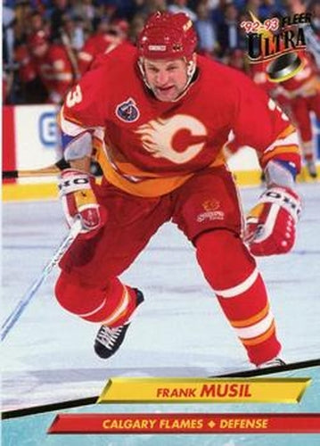 #270 Frank Musil - Calgary Flames - 1992-93 Ultra Hockey