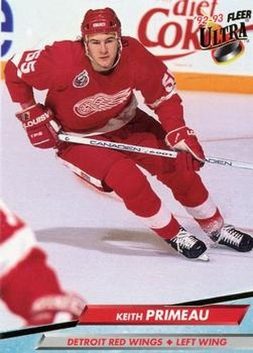 #286 Keith Primeau - Detroit Red Wings - 1992-93 Ultra Hockey