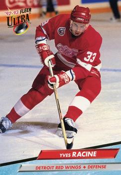 #287 Yves Racine - Detroit Red Wings - 1992-93 Ultra Hockey