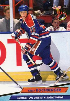 #291 Kelly Buchberger - Edmonton Oilers - 1992-93 Ultra Hockey