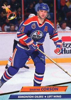 #292 Shayne Corson - Edmonton Oilers - 1992-93 Ultra Hockey