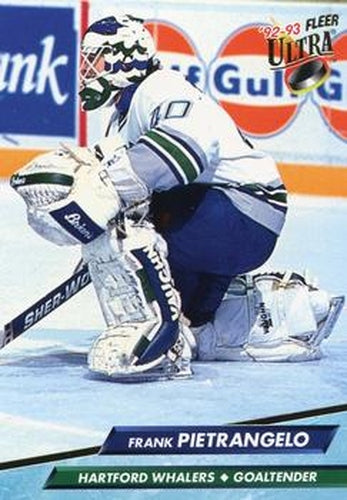 #303 Frank Pietrangelo - Hartford Whalers - 1992-93 Ultra Hockey