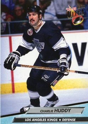 #308 Charlie Huddy - Los Angeles Kings - 1992-93 Ultra Hockey