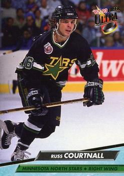 #316 Russ Courtnall - Minnesota North Stars - 1992-93 Ultra Hockey