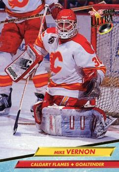 #31 Mike Vernon - Calgary Flames - 1992-93 Ultra Hockey