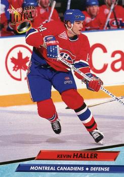 #327 Kevin Haller - Montreal Canadiens - 1992-93 Ultra Hockey