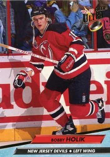 #339 Bobby Holik - New Jersey Devils - 1992-93 Ultra Hockey