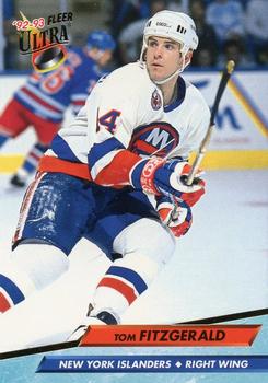 #342 Tom Fitzgerald - New York Islanders - 1992-93 Ultra Hockey