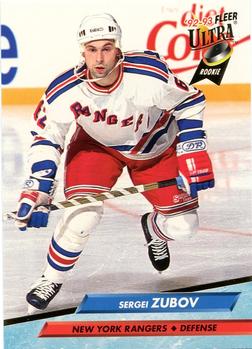 #359 Sergei Zubov - New York Rangers - 1992-93 Ultra Hockey