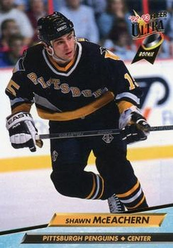 #379 Shawn McEachern - Pittsburgh Penguins - 1992-93 Ultra Hockey