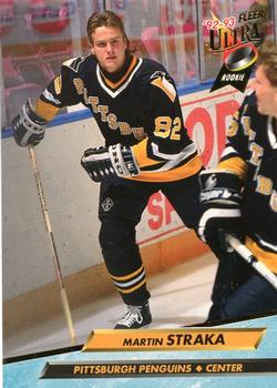 #382 Martin Straka - Pittsburgh Penguins - 1992-93 Ultra Hockey
