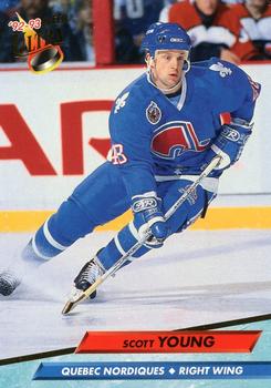 #391 Scott Young - Quebec Nordiques - 1992-93 Ultra Hockey