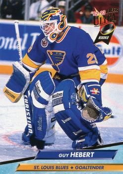 #394 Guy Hebert - St. Louis Blues - 1992-93 Ultra Hockey