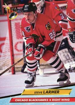 #39 Steve Larmer - Chicago Blackhawks - 1992-93 Ultra Hockey