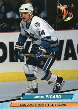 #404 Michel Picard - San Jose Sharks - 1992-93 Ultra Hockey