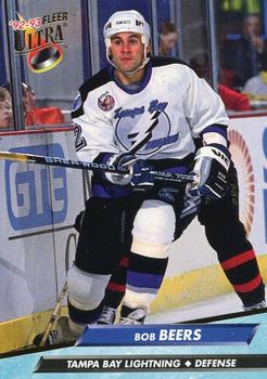 #407 Bob Beers - Tampa Bay Lightning - 1992-93 Ultra Hockey