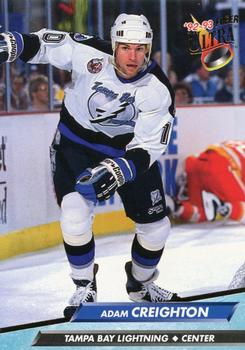#409 Adam Creighton - Tampa Bay Lightning - 1992-93 Ultra Hockey