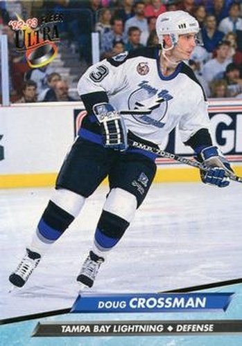 #410 Doug Crossman - Tampa Bay Lightning - 1992-93 Ultra Hockey