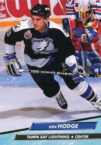 #411 Ken Hodge - Tampa Bay Lightning - 1992-93 Ultra Hockey