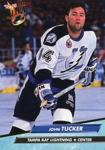 #414 John Tucker - Tampa Bay Lightning - 1992-93 Ultra Hockey