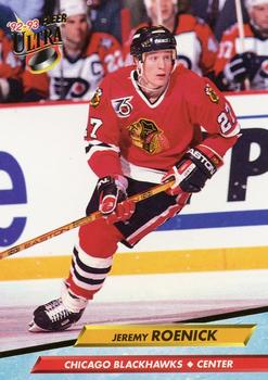 #41 Jeremy Roenick - Chicago Blackhawks - 1992-93 Ultra Hockey