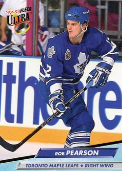 #423 Rob Pearson - Toronto Maple Leafs - 1992-93 Ultra Hockey