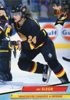 #430 Jiri Slegr - Vancouver Canucks - 1992-93 Ultra Hockey
