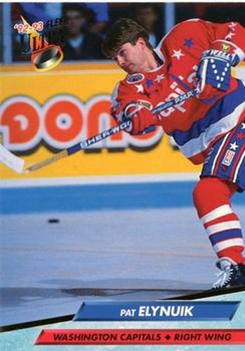 #434 Pat Elynuik - Washington Capitals - 1992-93 Ultra Hockey