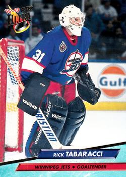 #445 Rick Tabaracci - Winnipeg Jets - 1992-93 Ultra Hockey