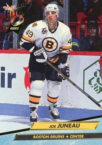 #4 Joe Juneau - Boston Bruins - 1992-93 Ultra Hockey