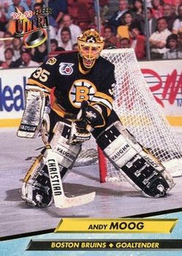 #6 Andy Moog - Boston Bruins - 1992-93 Ultra Hockey