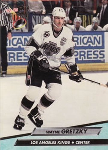 #83 Wayne Gretzky - Los Angeles Kings - 1992-93 Ultra Hockey