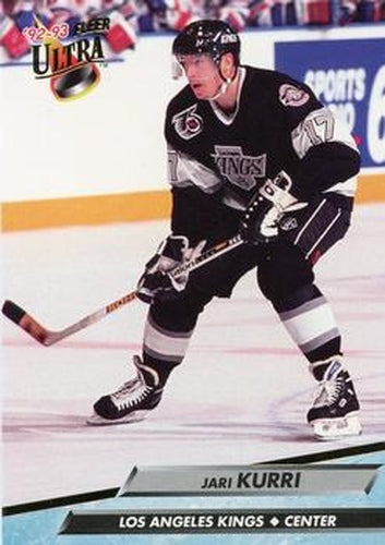 #85 Jari Kurri - Los Angeles Kings - 1992-93 Ultra Hockey