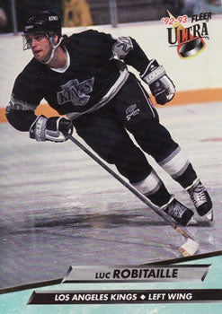 #87 Luc Robitaille - Los Angeles Kings - 1992-93 Ultra Hockey